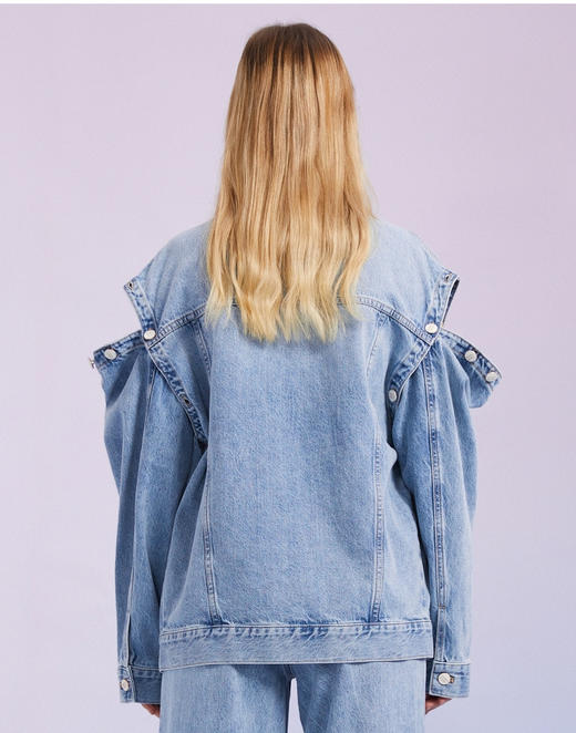 TeenieWeenie小熊2022夏牛仔外套TTJE222302T 商品图3