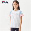 小斐乐儿童半袖T恤2022夏季新款女大童透气速干运动短袖T恤K12G221118F 商品缩略图0