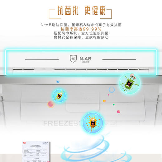 海尔BD-226WEGLU1立式冷冻柜 商品图2