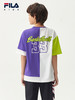 小斐乐儿童短袖T恤2022年夏季新款中大童男童运动透气上衣K12B223103F 商品缩略图1