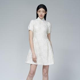 蔓楼兰/LOMELL 沁白玉芝旗袍