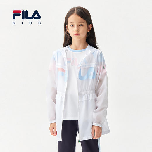 小斐乐女童梭织外套2022夏季新款儿童防晒衣中大童运动上衣K12G221707F 商品图0