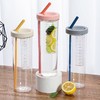 【好看又实用】ins网红干湿分离水杯吸管杯 带吸可外泡茶水杯-优睿Z仓（此产品不参加首单赠送红绳活动） 商品缩略图0