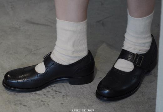 6折chausser黑色牛皮鞋 商品图2