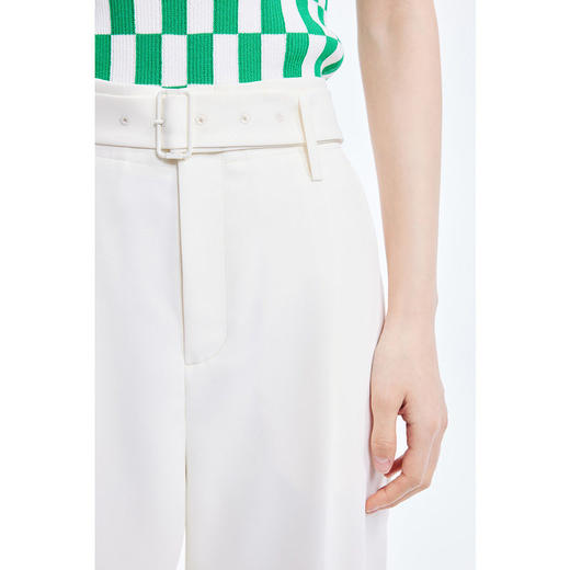 LILY2020夏新款女装气质通勤款显瘦锥形西装裤休闲裤122200C5128 商品图3