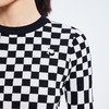 LILY2022夏新款女装复古棋盘格修身毛针织衫内搭上衣122200TK320 商品缩略图3