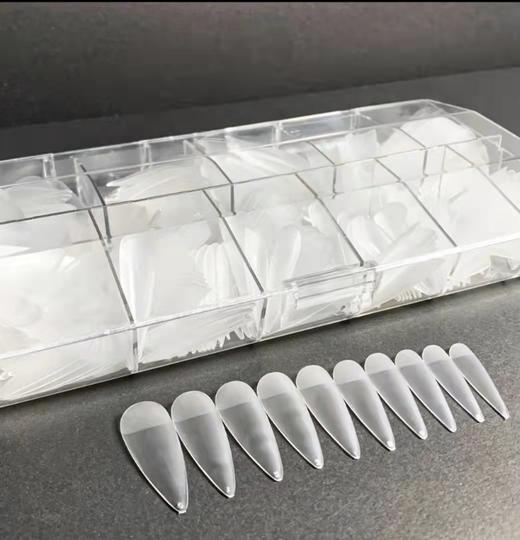 黑科技仿真无痕延长甲片500片装多款可选择/扁平款甲片 商品图3