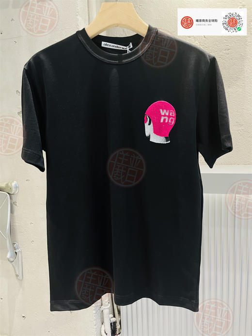 男女同款植绒圖案T恤衫A01 商品图0