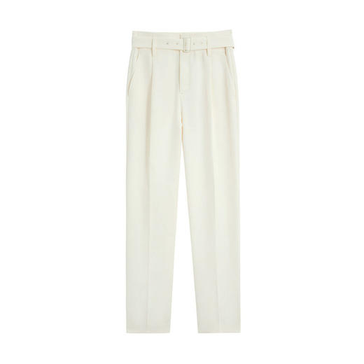 LILY2020夏新款女装气质通勤款显瘦锥形西装裤休闲裤122200C5128 商品图4