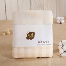 田园诗有机棉浴巾无捻棕色浴巾70cm*140cm 商品图1