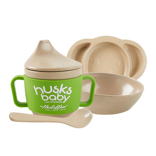 壳氏唯儿童餐具套装考拉款（笑脸碗:13.3*11.5*5.1儿童勺:L13*W2.7） 商品图0