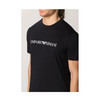 【一】EMPORIO ARMANI 阿玛尼 徽标T恤 男士圆领短袖T恤 深蓝 8N1TN5 1JPZZ 0974 商品缩略图2
