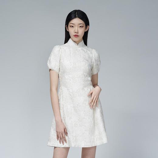 蔓楼兰/LOMELL 沁白玉芝旗袍 商品图1