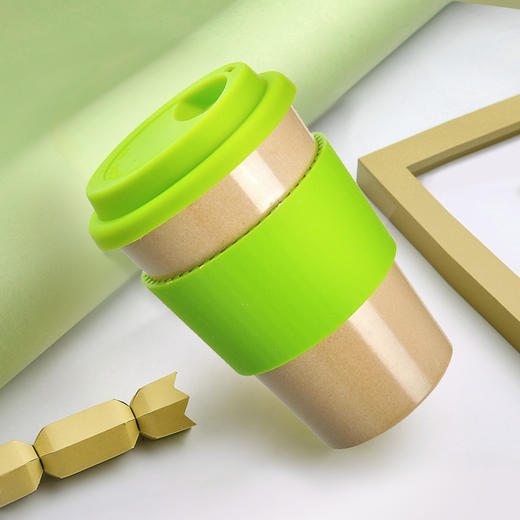 壳氏唯经典款马克杯绿（ Φ8.5x12(435ml)） 商品图1