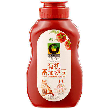 禾然有机番茄沙司330g/瓶 商品图0