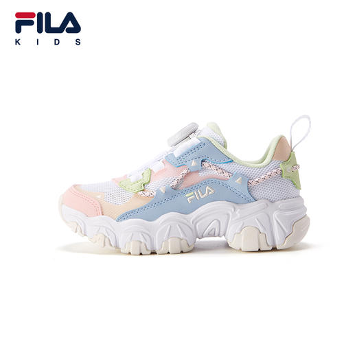 小斐乐儿童运动鞋2022夏季新款男女小童网面透气猫爪跑步鞋K14B221108F 商品图6