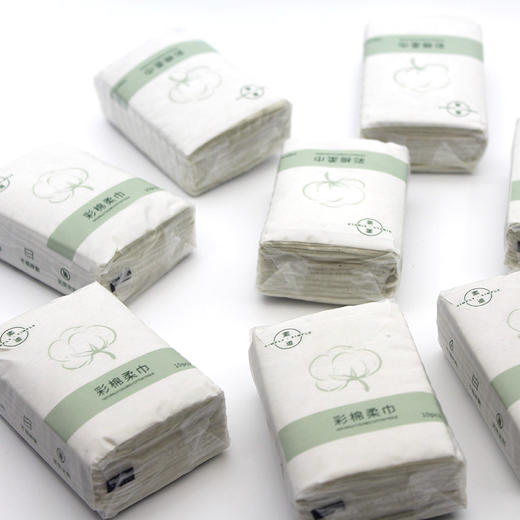 素道彩棉柔巾八连包（200mm*200mm/8包） 商品图1