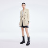 LILY2022夏新款女装气质通勤款撞色排扣宽松西装外套122200c2165 商品缩略图2