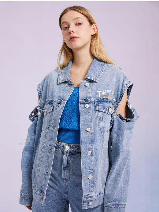 TeenieWeenie小熊2022夏牛仔外套TTJE222302T 商品图2