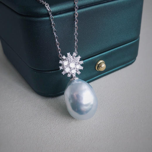 CHIC系列 钻石和巴洛克南洋珍珠 项链 商品图1