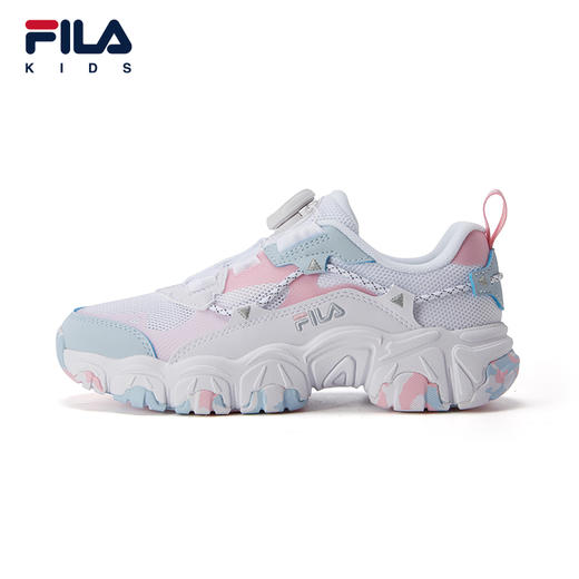 小斐乐儿童运动鞋2022夏季新款男女中大童猫爪鞋时尚跑步鞋K15B221108F/K15G221108F 商品图1