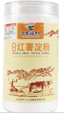 晋宝绿珍有机红薯淀粉180g 商品图0