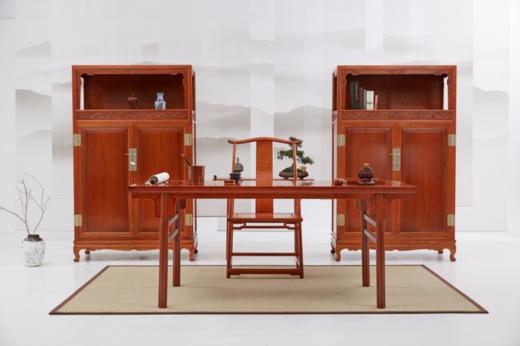 红桥红  家具严选  缅甸花梨（大果紫檀）【186大号螭龙 万历柜】 商品图0