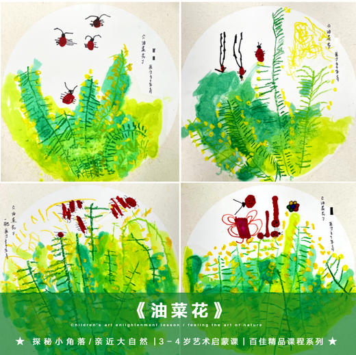 《油菜花》春天/3-4岁百佳精品PPT课件 商品图0