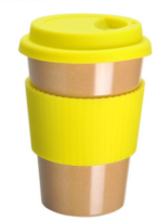 壳氏唯经典款马克杯黄 Φ8.5x12(435ml)