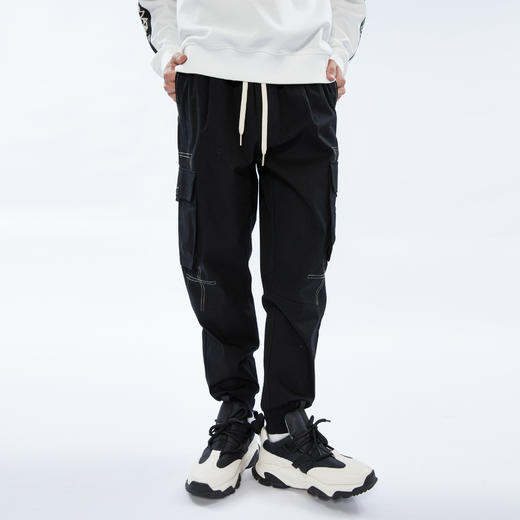 【断码清仓】HX 春季休闲长裤S203210009101 商品图2