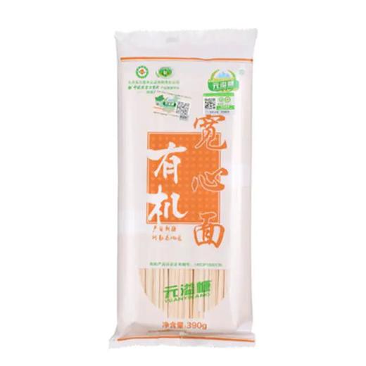 元溢慷有机宽心面390g/袋 商品图0