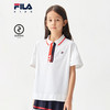 小斐乐儿童半袖T恤2022夏季新款女大童时尚休闲短袖POLO衫K12G221119F 商品缩略图0