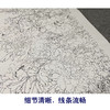 于非闇竖幅工笔花鸟白描底稿-牡丹双鸽-YF76 商品缩略图4