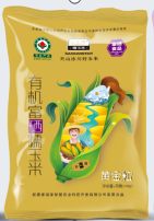 三工滩有机富硒三色糯玉米（黄糯）400g（2穗）/袋