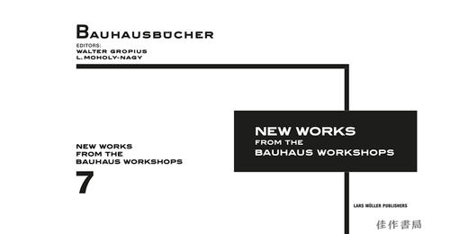 Bauhausbucher 07-Walter Gropius：New Works from Bauhaus Workshops/包豪斯之书系列07-沃尔特·格罗皮乌斯：包豪斯工作室的新作品 商品图1