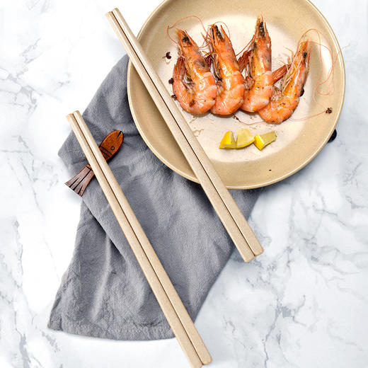 壳氏唯经典四方筷5双桶装 商品图2