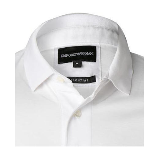 EMPORIO ARMANI 阿玛尼 男士长袖T恤 白色 8N1F97 1JUVZ 0100 商品图1
