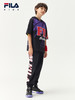 小斐乐儿童休闲长裤2022夏季新款男大童运动透气梭织束脚裤K12B223801F 商品缩略图3
