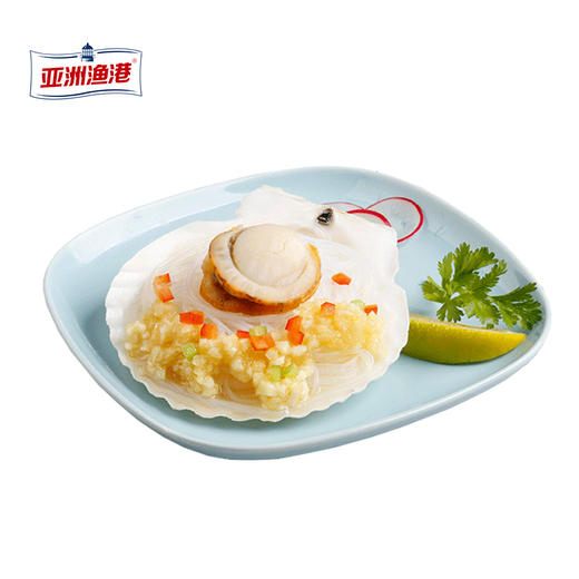 亚洲渔港宝宝贝蒜蓉粉丝扇贝200g*买4送2 （实发6袋） 肉质肥美原汁口感 鲜爽香浓 老少皆宜 商品图1