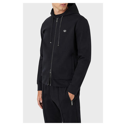 EMPORIO ARMANI 阿玛尼 连帽 男士卫衣 藏蓝 8N1MG0 1JBTZ 0920 商品图1