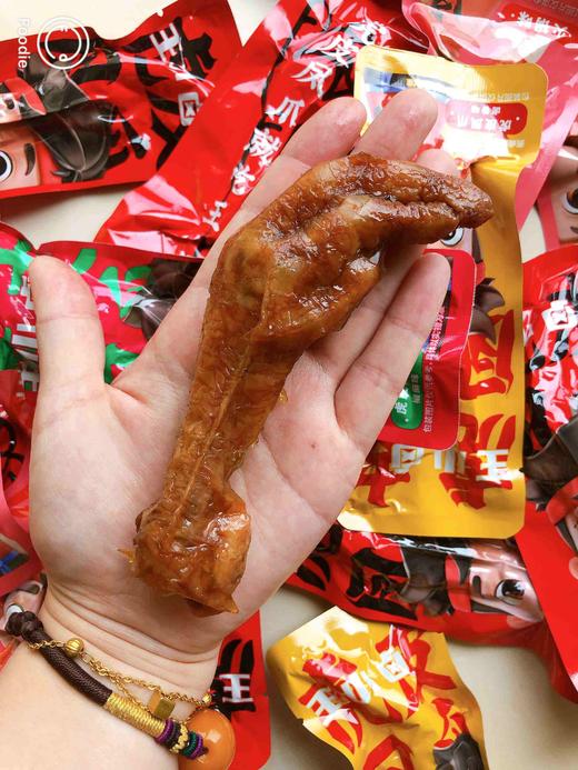 王小卤加量装210g袋网红爆款虎皮凤爪鸡爪熟食卤味香辣椒麻味 商品图5
