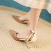 优雅百搭，包头尖头细跟高跟凉鞋LCC-C981 商品缩略图4