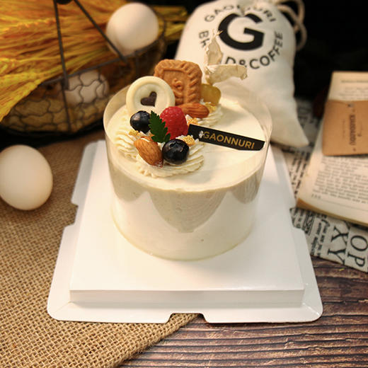 焦糖之吻 4寸迷你蛋糕 商品图3