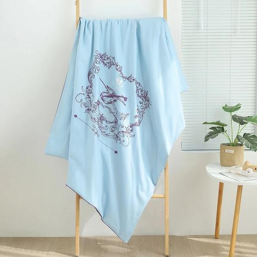 【夏季空调被！活套】龙之涵原创 龙之涵绣花被子两件套  空调被 幼儿园午睡被  新生儿被 活套可拆洗 商品图9