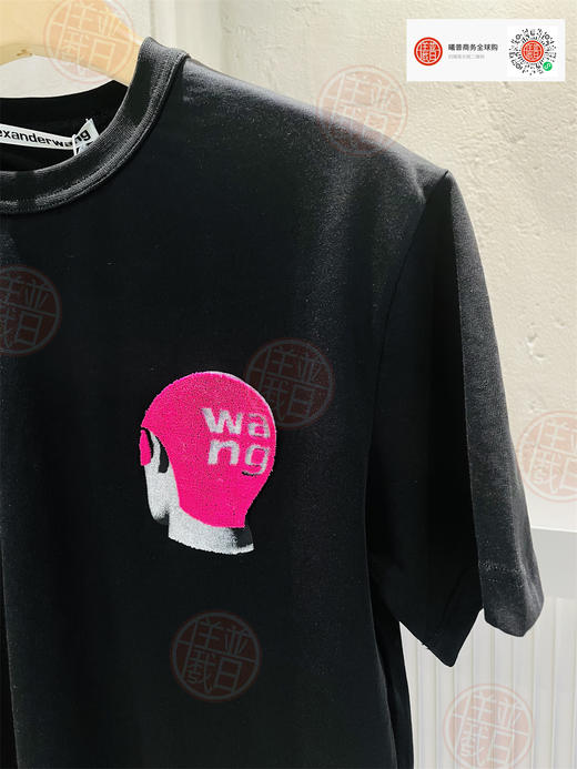 男女同款植绒圖案T恤衫A01 商品图2