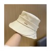 2022网红渔夫帽子女春夏韩版百搭日系贴标盆帽潮可折叠防晒遮阳帽 商品缩略图0