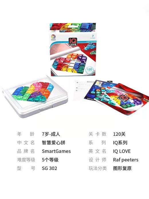 【半山书局】B14F丨SmartGames 智慧爱心拼 商品图2