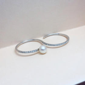 CHIC系列 钻石和珍珠戒 S型