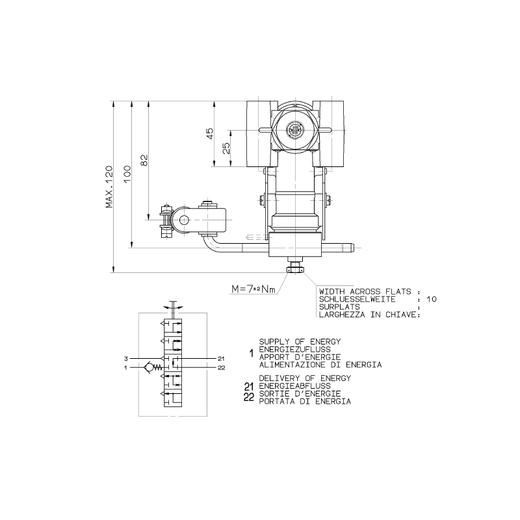 高度阀气囊高度调节阀调平阀威伯科WABCO4640060020(包邮） 商品图5