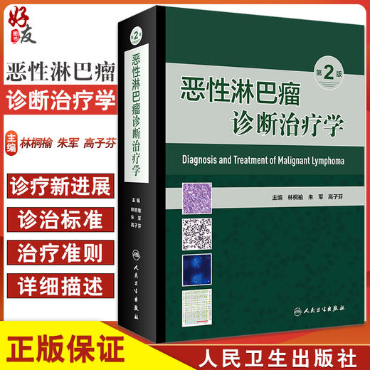 无货已下架 恶性淋巴瘤诊断治疗学 第2版 淋巴瘤发病机制、预后因素及诊疗新进展 林桐榆 朱军 高子芬 主编 9787117328197人民卫生出版社 商品图0
